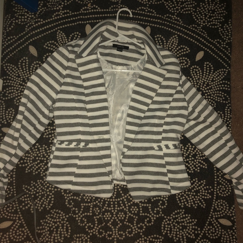 Stripped blazer